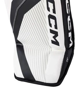 Jambières de gardien de but CCM YTflex 3 White/White/Black/Black Youth