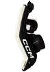 Jambières de gardien de but CCM YTflex 3 White/White/Red/Black Youth