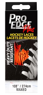 Lacets de hockey cirés Sportstape  70N Double Tracer Waxed Lace Orange  274 cm