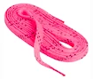 Lacets de hockey cirés Sportstape  70N Double Tracer Waxed Lace Pink  244 cm