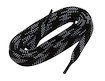 Lacets de hockey cirés WinnWell  Black