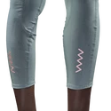 Leggings pour femme adidas  Fast Impact Shiny Running 7/8 Magic Grey