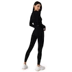 Leggings pour femme GymBeam  FLO Ribbed Leggings Black