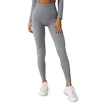 Leggings pour femme GymBeam  FLO Ribbed Leggings Grey