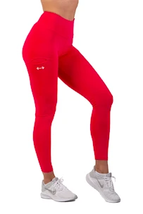 Leggings pour femme Nebbia  Active High-Waist Smart Pocket Leggings 402 pink L