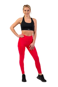 Leggings pour femme Nebbia  Active High-Waist Smart Pocket Leggings 402 pink L