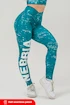 Leggings pour femme Nebbia Barbell Therapy Rough Girl Green