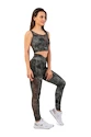 Leggings pour femme Nebbia  EKO leggings „Breathe“ mesh 400 camo green