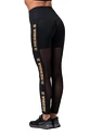 Leggings pour femme Nebbia  Gold Mesh leggings 829 black