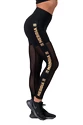 Leggings pour femme Nebbia  Gold Mesh leggings 829 black