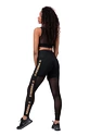 Leggings pour femme Nebbia  Gold Mesh leggings 829 black