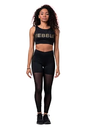 Leggings pour femme Nebbia Gold Mesh leggings 829 black