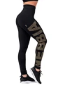 Leggings pour femme Nebbia  Gold Print leggings 827 black