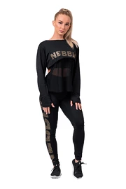 Leggings pour femme Nebbia Gold Print leggings 827 black