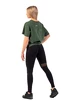 Leggings pour femme Nebbia  High-Waist ¾ Length Sporty Leggings 404 black