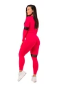 Leggings pour femme Nebbia  High-Waist ¾ Length Sporty Leggings 404 pink