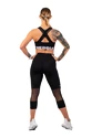 Leggings pour femme Nebbia  High-Waist ¾ Length Sporty Leggings 406 black