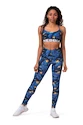 Leggings pour femme Nebbia  High-waist Ocean Power leggings 561 ocean blue XS