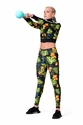 Leggings pour femme Nebbia  High-waist performance leggings 567 jungle green