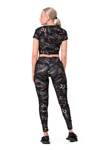 Leggings pour femme Nebbia  High-waist performance leggings 567 volcanic black XS