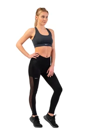 Leggings pour femme Nebbia Leggings „Breathe“ mesh 401 black