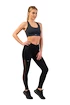 Leggings pour femme Nebbia  Leggings  „Breathe“ mesh 401 black S