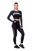 Leggings pour femme Nebbia  Mesh leggings high waist black