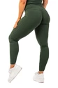 Leggings pour femme Nebbia  Organic Cotton Ribbed High Waist Leggings 405 dark green