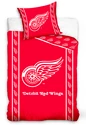 Literie Official Merchandise NHL Bed Linen NHL Detroit Red Wings Stripes