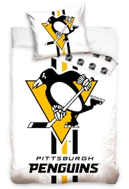 Literie Official Merchandise NHL Bed Linen NHL Pittsburgh Penguins White