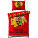 Literie Official Merchandise  NHL Chicago Blackhawks 140x200/70x90 cm