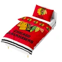 Literie Official Merchandise  NHL Chicago Blackhawks 140x200/70x90 cm