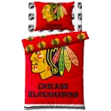 Literie Official Merchandise  NHL Chicago Blackhawks 140x200/70x90 cm