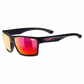 Lunettes de soleil Uvex LGL 29 Black Mat/Mir. Red (2213)