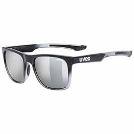 Lunettes de soleil Uvex LGL 42 Black Transparent/Mirror Silver (2916)