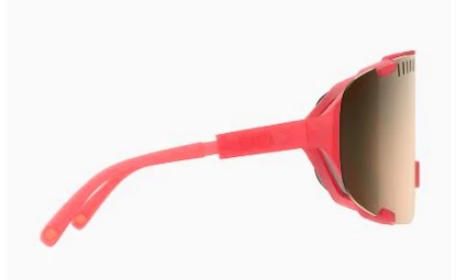 Lunettes de sport POC  Devour Ammolite Coral Translucent