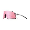 Lunettes de sport Tifosi  Rail Race Crystal Clear Clarion Rose/Clear