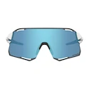 Lunettes de sport Tifosi  Rail Race Matte White Clarion Blue/Clear