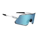 Lunettes de sport Tifosi  Rail Race Matte White Clarion Blue/Clear