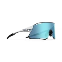 Lunettes de sport Tifosi  Rail Race Matte White Clarion Blue/Clear