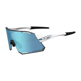 Lunettes de sport Tifosi Rail Race Matte White Clarion Blue/Clear