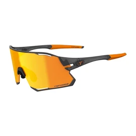 Lunettes de sport Tifosi Rail Race Satin Vapor Clarion Orange/Clear