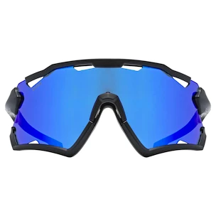 Lunettes de sport Uvex  Sportstyle 228 Black Mat/Mirror Blue (Cat. 2)