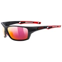 Lunettes de sport Uvex Sportstyle 232 P MAT Black/Red