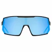 Lunettes de sport Uvex  Sportstyle 235 P Black Mat/ Mir.Blue