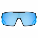 Lunettes de sport Uvex  Sportstyle 235 P Black Mat/ Mir.Blue