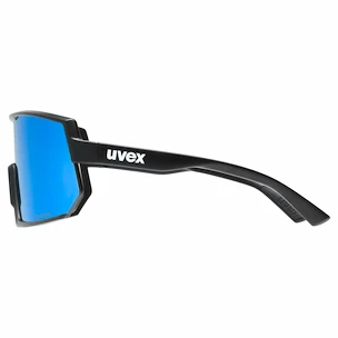 Lunettes de sport Uvex  Sportstyle 235 P Black Mat/ Mir.Blue