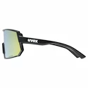 Lunettes de sport Uvex  Sportstyle 235 P Black Mat/ Mir.Red