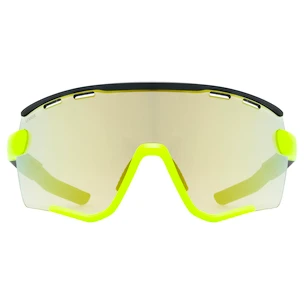 Lunettes de sport Uvex  Sportstyle 236 Set Black Lime Mat/Mirror Yellow (Cat. 2) + Clear (Cat. 0)