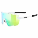 Lunettes de sport Uvex  Sportstyle 236 Set White M/Mir.Gre